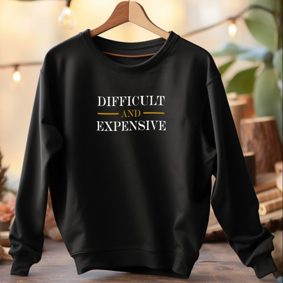 Sweatshirt - Difficult and Expensive - Picture 4 of 6